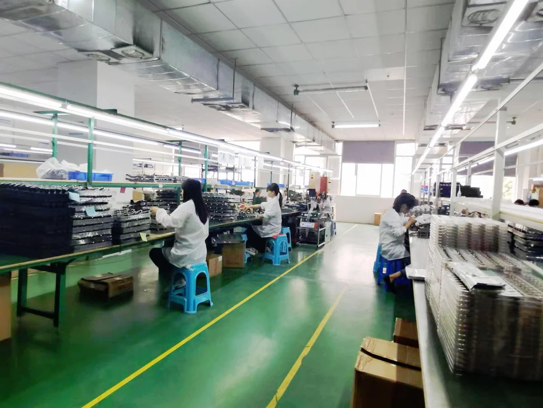 WOWOHCOOL factory production line - ISO certified manufacturing facility for chargers