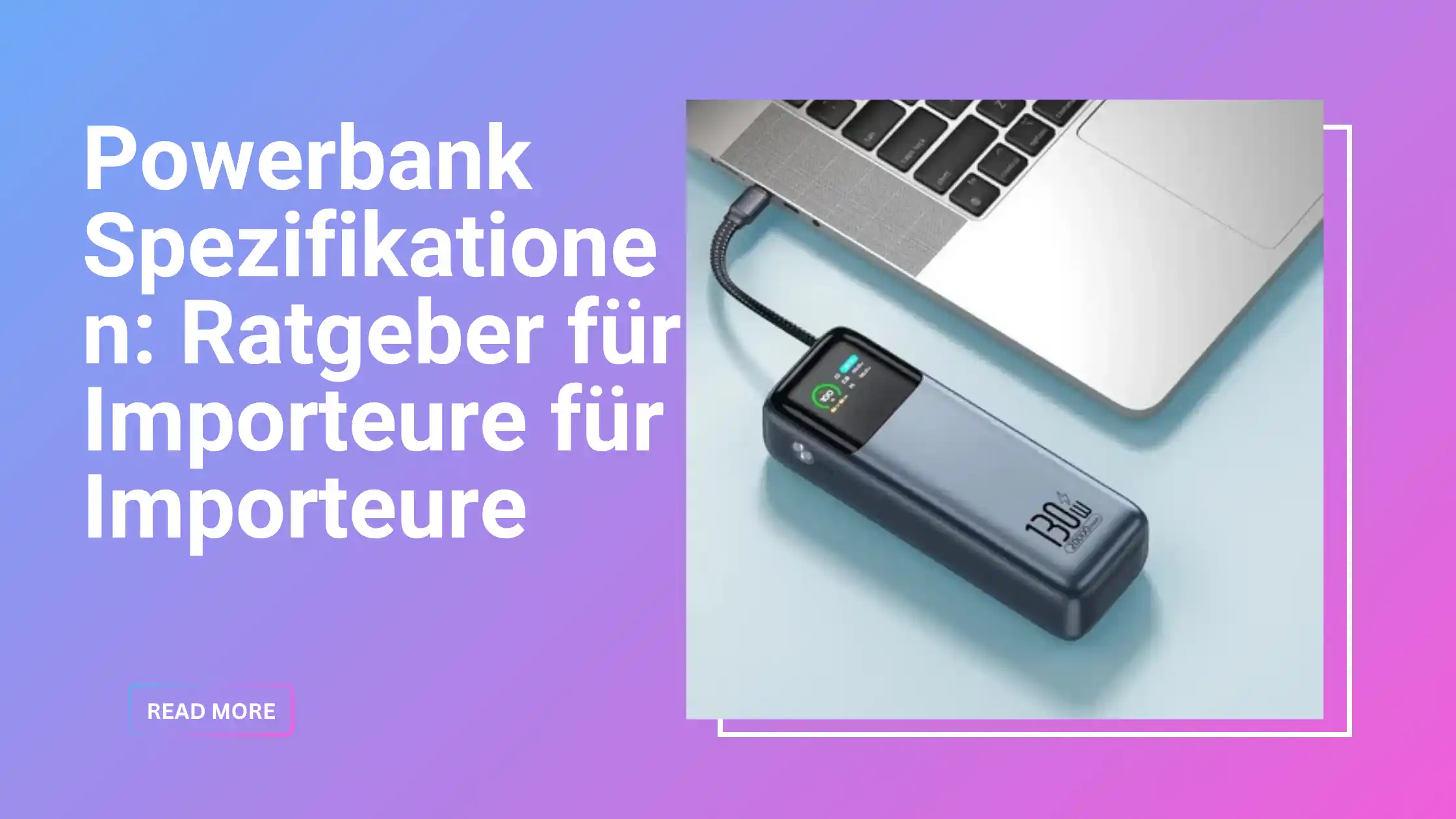 Especificaciones técnicas de power banks