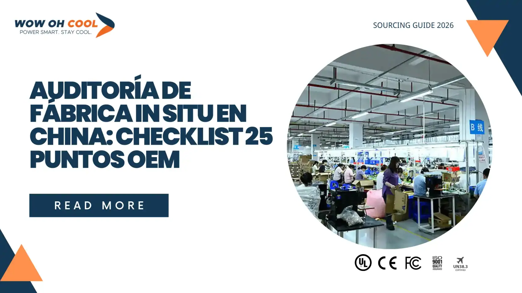 Sourcing & Verificación de Proveedores
