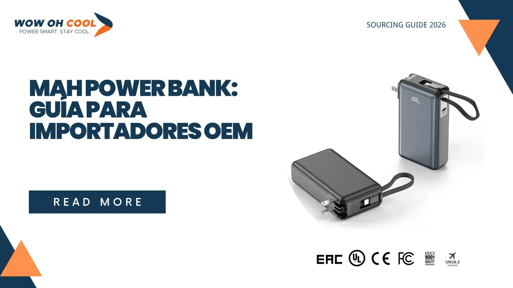 Guía técnica de capacidad mAh en power banks para compradores OEM e importadores