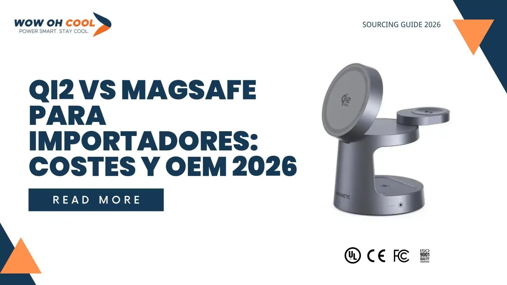 Qi2 vs MagSafe para Importadores
