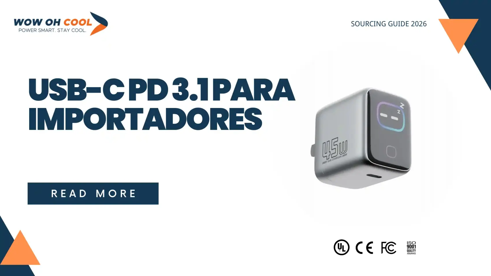 USB-C PD 3.1 para Importadores