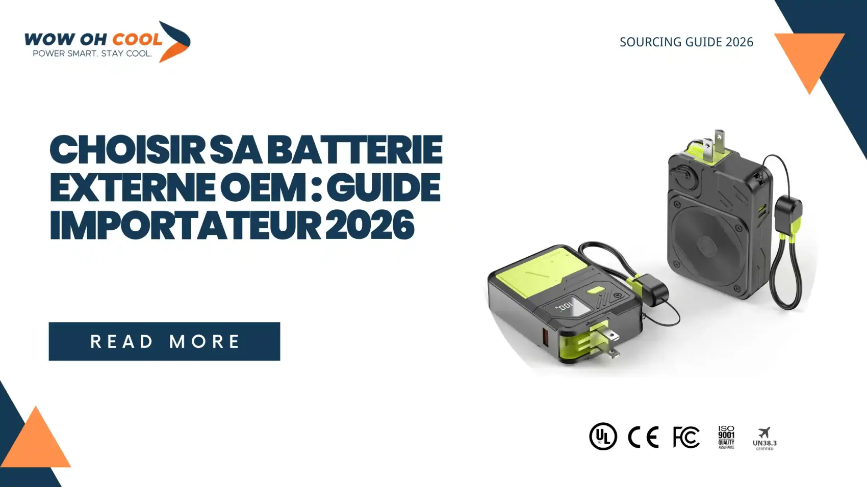 Batterie Externe & Sourcing