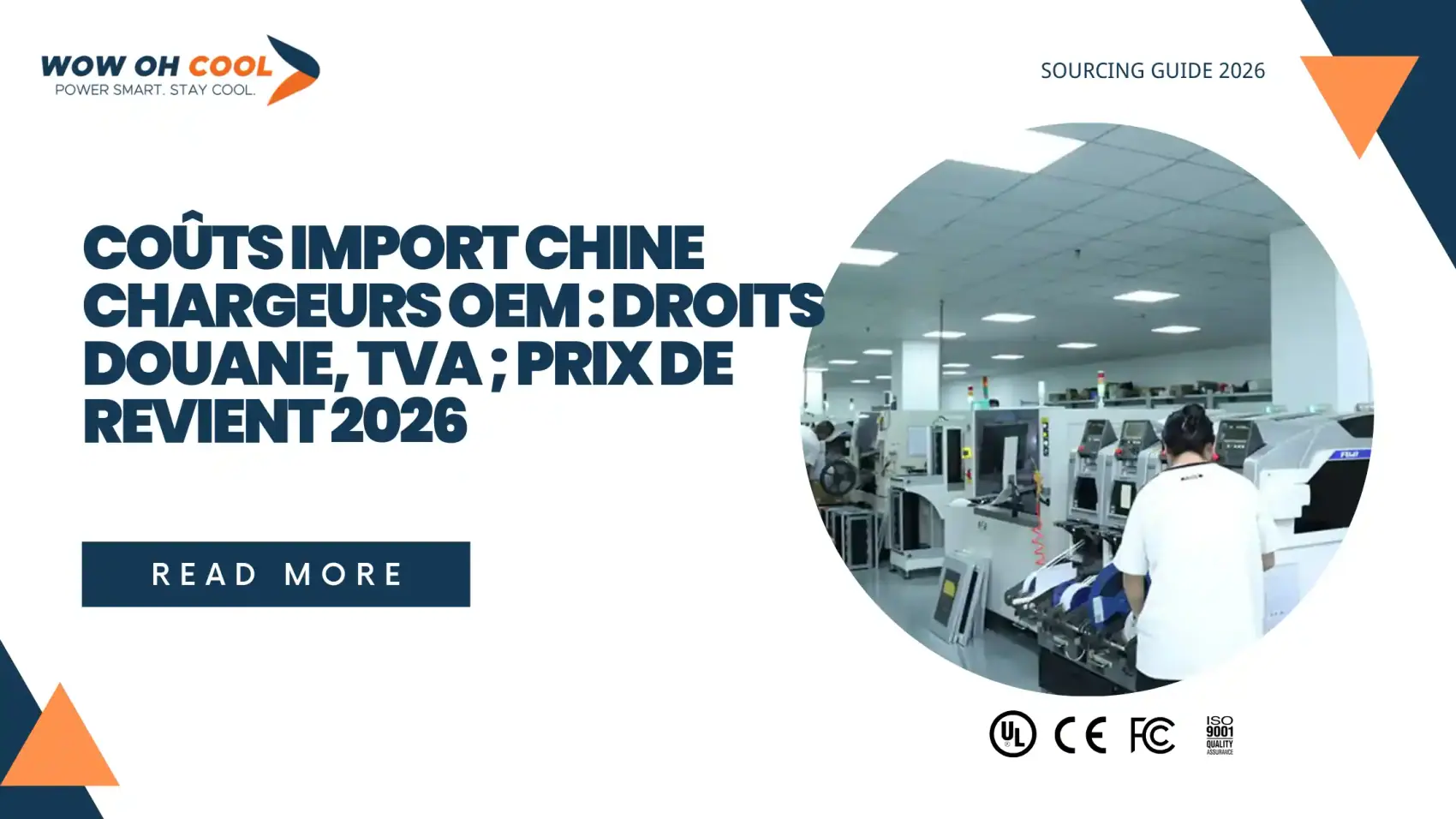 Calcul du coût d'import OEM depuis la Chine, conteneur maritime, documents douaniers, calculatrice de prix de revient pour importateurs français
