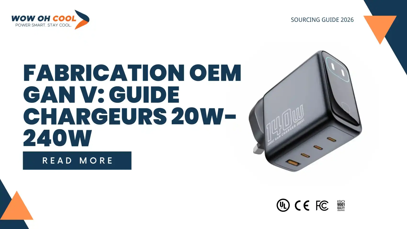 Fabrication OEM GaN V chargeur voiture Shenzhen