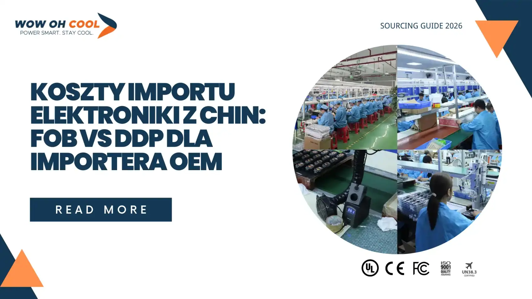 Koszty importu elektroniki z Chin: kontener i odprawa celna w porcie DCT Gdańsk, kalkulacja landed cost dla importerów OEM