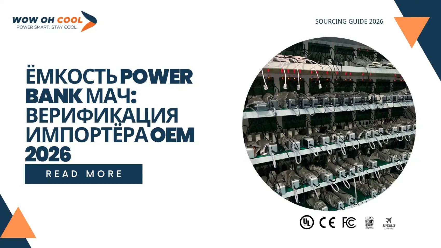 Верификация ёмкости power bank мАч на заводе OEM в Шэньчжэне — тест разряда и контроль ячеек Grade A для импортёров РФ
