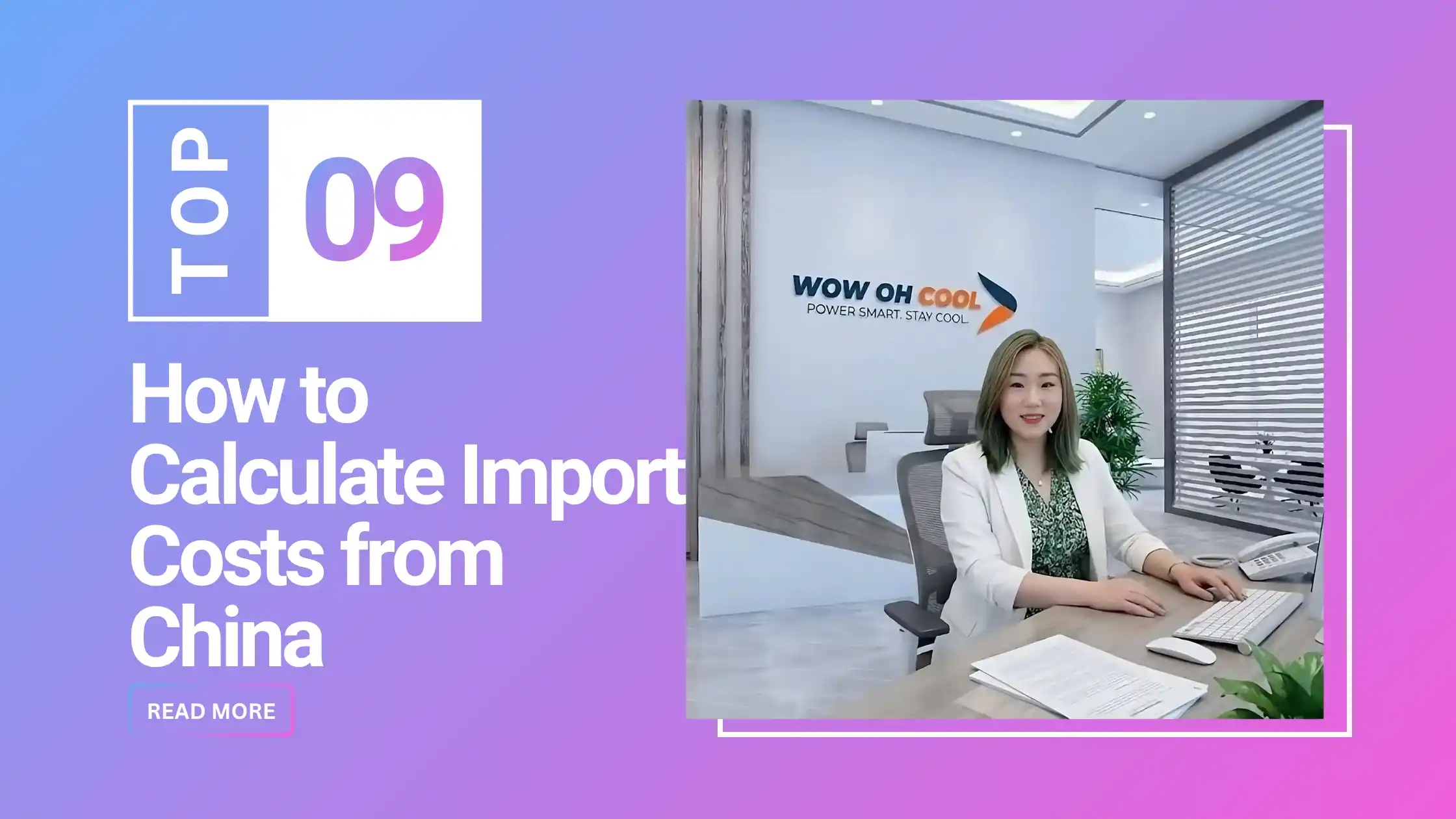 WOWOHCOOL shipping department preparing palletized GaN chargers and power banks for US export