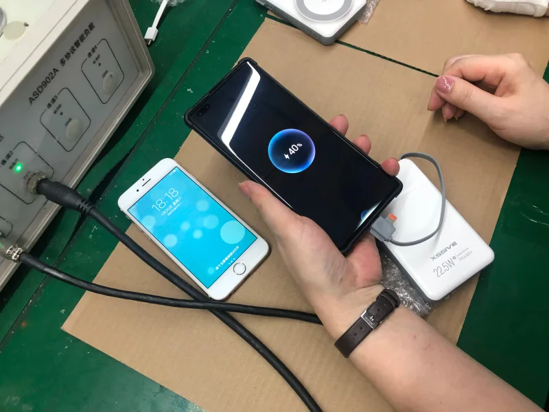 Power bank QC fast charging test - safety certification testing process
