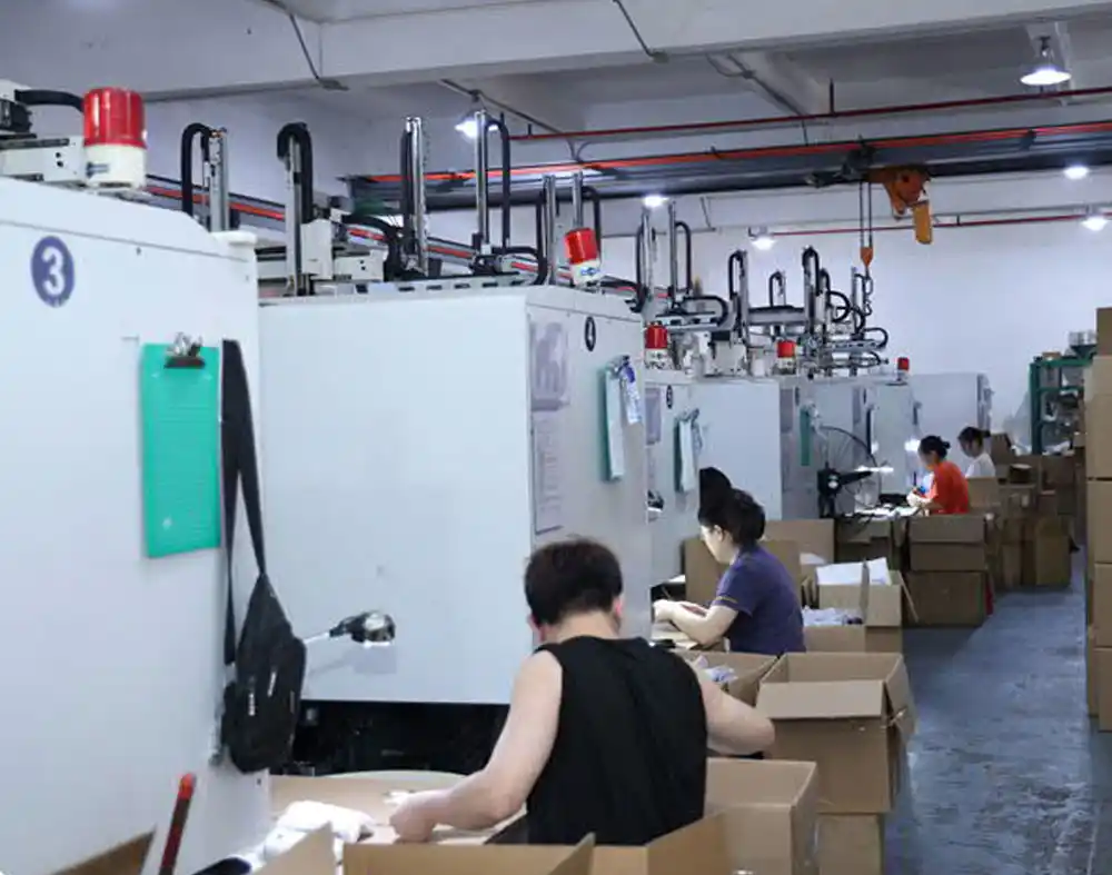 Injection molding workshop - charger housing and component manufacturing
