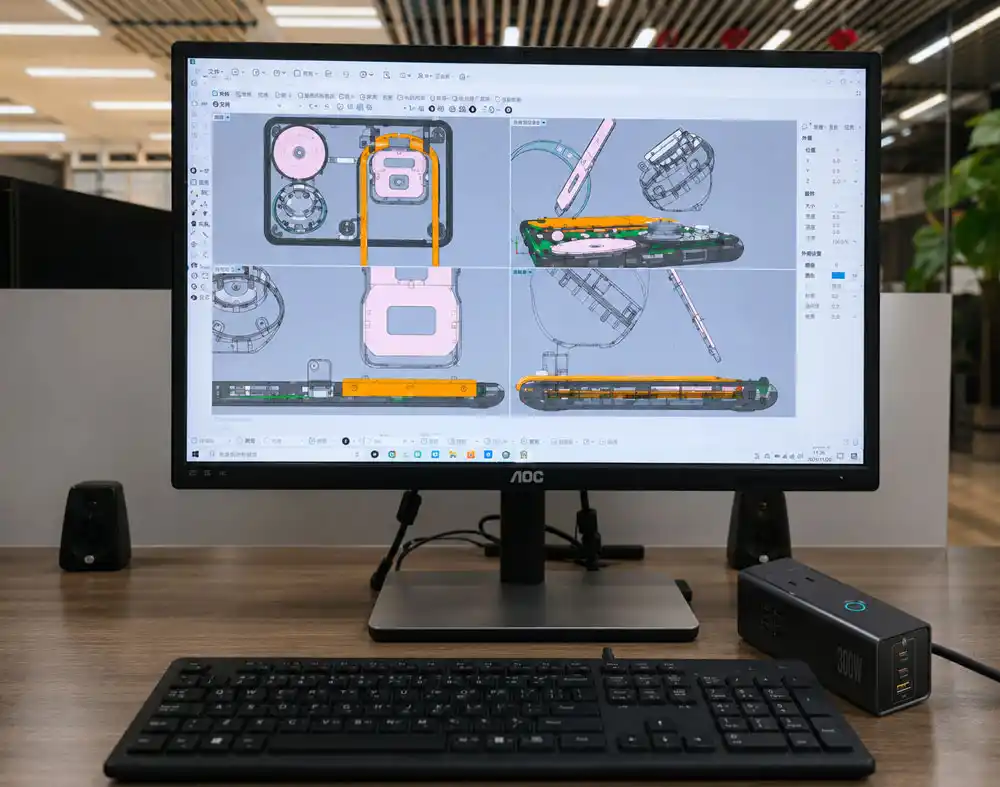Structural design and engineering - mechanical and PCB layout for charger manufacturing