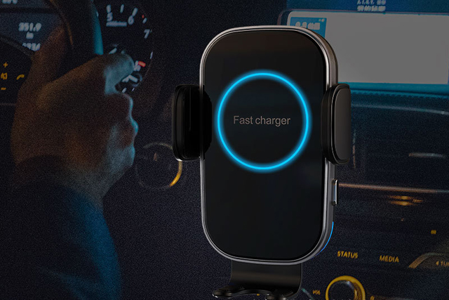 15W Car Vent Wireless Charger Phone Mount for iPhone and Android